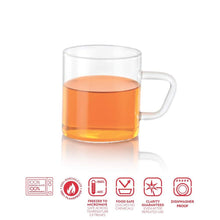 Load image into Gallery viewer, BOROSIL VISION COLOUR MUGS SET OF 6 PCS 190ML - KOCHEN ESSENTIAL
