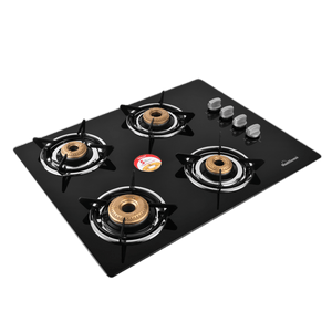SUNFLAME 4 BURNER GAS STOVE, CT HOB AUTO IGNITION - KOCHEN ESSENTIAL