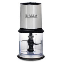 Load image into Gallery viewer, Inalsa Chopper Bullet 400W with Variable Speed and Pure Copper Motor, Dual Layered Blade, 500ml Capacity (Black/Silver) - KOCHEN ESSENTIAL
