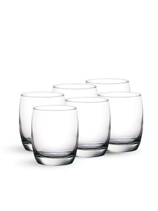 OCEAN IVORY ROCK GLASS SET, 320ML, SET OF 6 PCS - KOCHEN ESSENTIAL