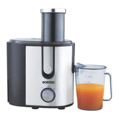 BOROSIL PRIMUS 500 WATT JUICER, SILVER - KOCHEN ESSENTIAL