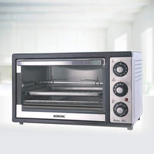 Load image into Gallery viewer, BOROSIL PRIMA 25 LITRE OTG WITH MOTORISED ROTISSERIE AND CONVECTION, 1500 W, BLACK - KOCHEN ESSENTIAL
