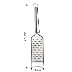 LAKSHITA CHEESE GRATER, STAINLESS STEEL CHEESE GRATER WITH PIPE HANDLE - KOCHEN ESSENTIAL