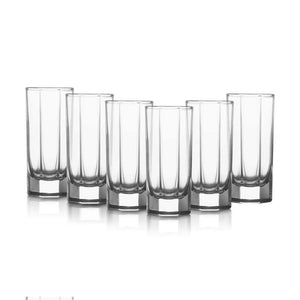 BOROSIL REGALIA OCTA GLASSES, 320ML, SET OF 6 PCS - KOCHEN ESSENTIAL