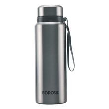 Load image into Gallery viewer, Borosil - Stainless Steel Hydra Natural - Vacuum Insulated Flask Water Bottle, 750ML
