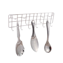 Load image into Gallery viewer, LAKSHITA STAINLESS STEEL HANGER, CUTLERY STAND, SILVER
