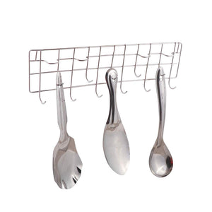 LAKSHITA STAINLESS STEEL HANGER, CUTLERY STAND, SILVER