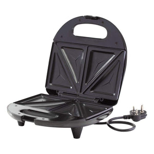 Borosil Neo 700-Watt Grill Sandwich Maker, Black - KOCHEN ESSENTIAL