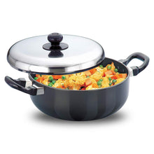 Load image into Gallery viewer, HAWKINS FUTURA NONSTICK ALL PURPOSE FRYING PAN WITH STAINLESS STEEL LID, 3 LITRES, Q78 - KOCHEN ESSENTIAL
