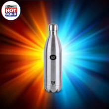 Load image into Gallery viewer, Cello Swift Stainless Steel Double Walled Hot and Cold Flask, 350ml, Silver
