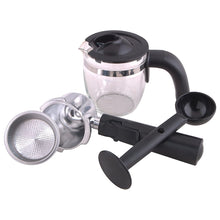 Load image into Gallery viewer, MORPHY RICHARDS FRESCO 800-WATT 4-CUPS ESPRESSO COFFEE MAKER (BLACK) - KOCHEN ESSENTIAL
