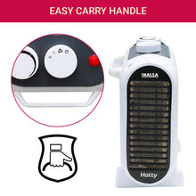 Load image into Gallery viewer, Inalsa Electric Fan Heater Hotty - 2000 Watts Variable Temperature Control Cool/Warm/Hot Air Selector | Over Heat Protection | ISI Certification, White
