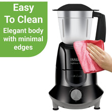 Load image into Gallery viewer, INALSA Mixer Grinder 750Watt- MaxxBlend 750 with 3 Stainless Steel Jars (For Dry Grinding, Wet Grinding, Chutneys, (Black/ Grey) - KOCHEN ESSENTIAL
