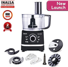 Load image into Gallery viewer, INALSA FOOD PROCESSOR EASY PREP, 800 WATTS - KOCHEN ESSENTIAL
