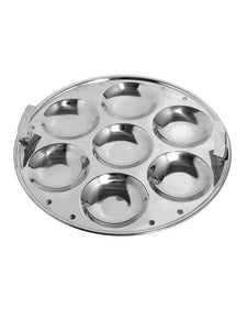 Devidayal Bombay 2 Stainless Steel Multi Kadhai, silver