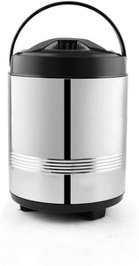 PNB kitchenmate INSULATED STAINLESS STEEL TIFFIN WITH 5 CONTAINERS, BLACK - KOCHEN ESSENTIAL