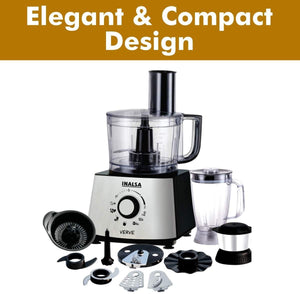 INALSA FOOD PROCESSOR VERVE, 800 WATTS - KOCHEN ESSENTIAL