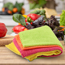 Load image into Gallery viewer, Kleeno by Cello Microfiber Multipurpose Cloth Set of 10, Assorted, Large
