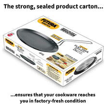Load image into Gallery viewer, Hawkins Futura Nonstick Induction Compatible Flat Tava (Diameter 26 cm, Thickness 4.88 mm, Black), INFT26 - KOCHEN ESSENTIAL
