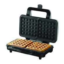 Load image into Gallery viewer, BOROSIL WAFFLE MAKER, 1000 WATTS, SILVER - KOCHEN ESSENTIAL
