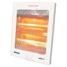 Load image into Gallery viewer, INALSA Room Heater for home Neon V2 With 800 Watt Power |Cool Touch Body| 2 Heating Rods With Grill Protection| Safety Tip Over Switch| Noiseless Room Heater |ISI Certified
