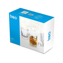 Load image into Gallery viewer, TREO OXFORDS ON THE ROCKS GLASS SET, 350ML, SET OF 6 PCS - KOCHEN ESSENTIAL
