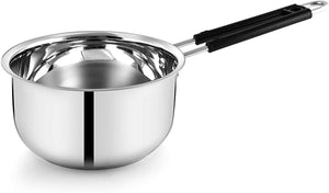 PNB kitchenmate STAINLESS STEEL SAUCEPAN, ROMANO SAUCEPAN WITH LID, INDUCTION BASED - KOCHEN ESSENTIAL