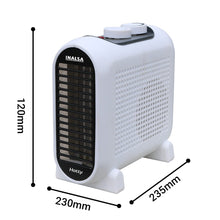 Load image into Gallery viewer, Inalsa Electric Fan Heater Hotty - 2000 Watts Variable Temperature Control Cool/Warm/Hot Air Selector | Over Heat Protection | ISI Certification, White
