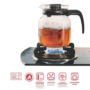 BOROSIL CLASSIC GLASS TEA SET - KOCHEN ESSENTIAL