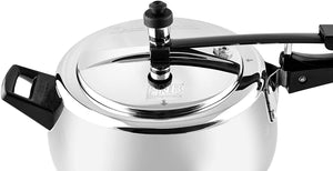 PNB kitchenmate STAINLESS STEEL PRESSURE COOKER, JEWEL, CONTURA SHAPE - KOCHEN ESSENTIAL