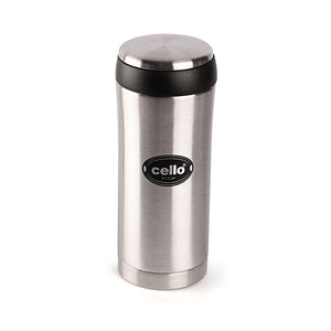 Cello My Cup Stainless Steel Water Bottle, 500ML- Silver - KOCHEN ESSENTIAL