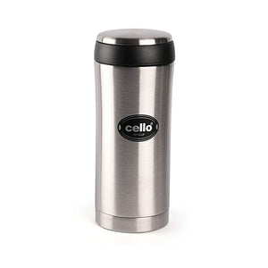 Cello My Cup Stainless Steel Water Bottle, 500ML- Silver - KOCHEN ESSENTIAL