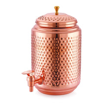 Load image into Gallery viewer, Cello Co- Pura Kalash Matka Copper Water Dispenser, 5 Liter, Copper jug
