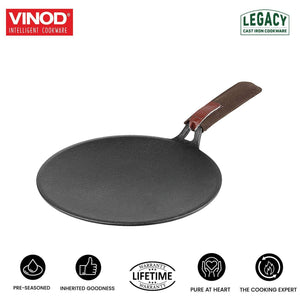 VINOD LEGACY CAST IRON ROTI TAWA, 26CM - KOCHEN ESSENTIAL