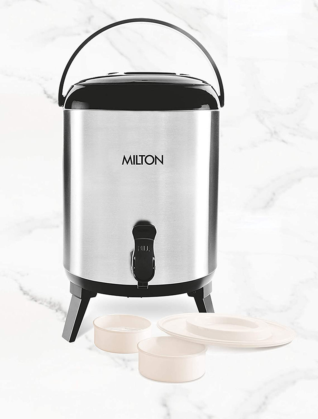 MILTON STELLAR 3 THERMOSTEEL WATER JUG, SILVER - KOCHEN ESSENTIAL