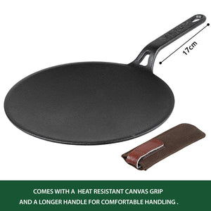 VINOD LEGACY CAST IRON ROTI TAWA, 26CM - KOCHEN ESSENTIAL