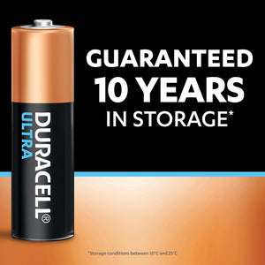 Duracell Ultra Alkaline AA Batteries, Pack of 6