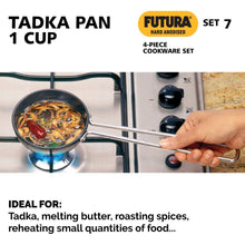 Load image into Gallery viewer, HAWKINS FUTURA COOKWARE SET, 7 PIECES SET (LS8), HARD ANODISED - KOCHEN ESSENTIAL
