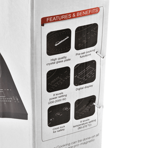 SUNFLAME INDUCTION COOKER SF-IC27 - KOCHEN ESSENTIAL