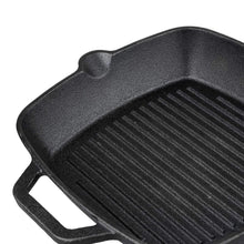 Load image into Gallery viewer, VINOD LEGACY CAST IRON DEEP GRILL PAN, 24CM - KOCHEN ESSENTIAL

