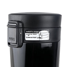 Load image into Gallery viewer, Cello Monty Stainless Steel Flask, 300ml, Black - KOCHEN ESSENTIAL
