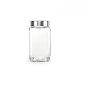 CELLO CUBE GLASS STORAGE JAR, GLASS KITCHEN CONTAINER - KOCHEN ESSENTIAL