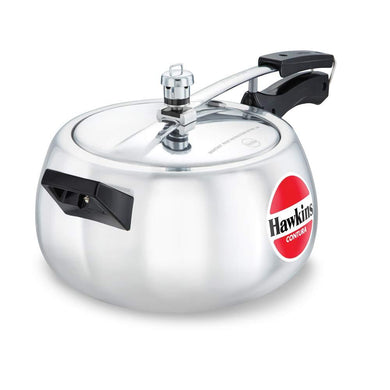 HAWKINS CONTURA PRESSURE COOKER , ALUMINIUM , HC - KOCHEN ESSENTIAL