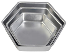 Load image into Gallery viewer, LAKSHITA ALUMINIUM CAKE MOULD / CAKE TIN SET OF 3 - KOCHEN ESSENTIAL
