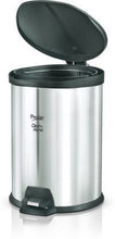 Load image into Gallery viewer, PRESTIGE CLEAN HOME FLIPBIN 3 L WITH PLASTIC LID. STAINLESS STEEL DUSTBIN  - KOCHEN ESSENTIAL
