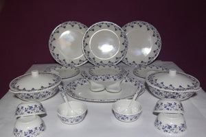 DURADINE MELAMINE DINNER SET, 40 PCS, PURPLE HAZE - KOCHEN ESSENTIAL