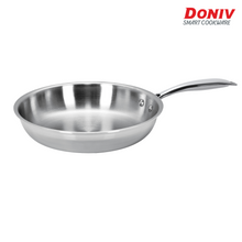 Load image into Gallery viewer, DONIV Titanium Triply Stainless Steel Fry Pan, Induction Friendly - KOCHEN ESSENTIAL
