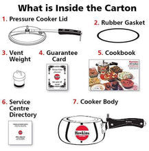 Load image into Gallery viewer, HAWKINS CONTURA PRESSURE COOKER , ALUMINIUM , HC - KOCHEN ESSENTIAL
