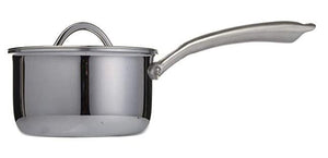 FACKELMANN STAINLESS STEEL TRIPLY SAUCEPAN WITH SS DESIGNER LID, , GLOSSY - KOCHEN ESSENTIAL