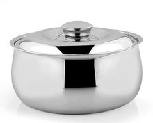 Load image into Gallery viewer, DEVIDAYAL STAINLESS STEEL BELLY CASSEROLE 1600 ML - KOCHEN ESSENTIAL

